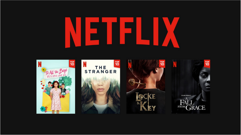 Netflix vừa bổ sung thêm danh sách top 10 nội dung được xem nhiều nhất, từ nay bạn không cần mất thời gian tìm phim hay nữa rồi nhé